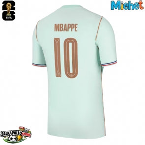 Ranska Kylian Mbappe #10 Vieraspaita MM-kisat 2026 Lyhythihainen